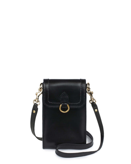 GITANA MINI + BELT BAG in Black Napa small phone case bag Kendall Conrad   