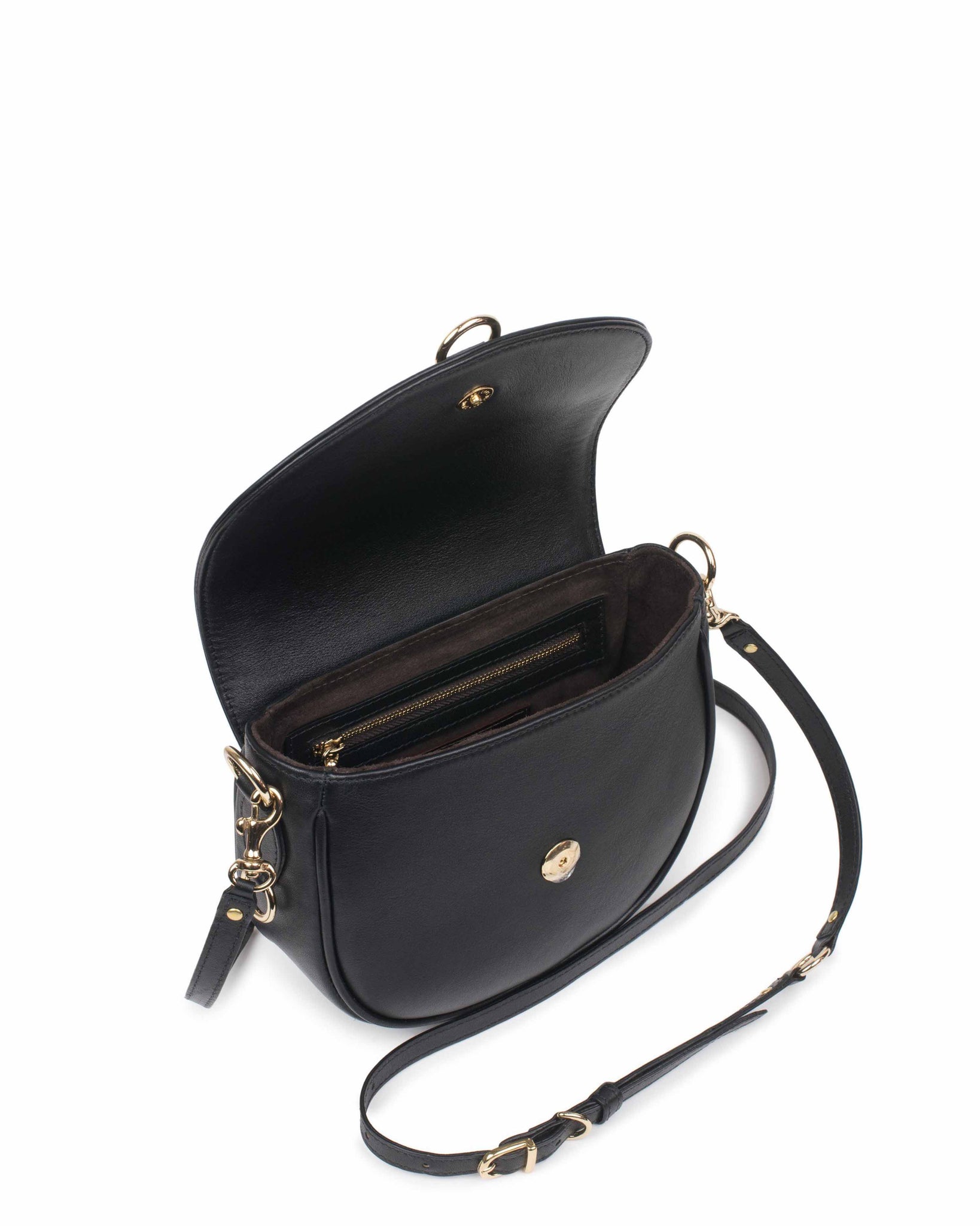 SANCHA BUCKET BAG in Black Napa – Kendall Conrad