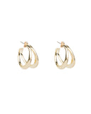GYRO HOOP EARRINGS jewelry Kendall Conrad Gold Plated  