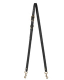 1/2"  SWIVEL CROSSBODY STRAP in Black Napa bag strap Kendall Conrad   
