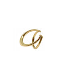GYRO MIXED RING CUFF ring Kendall Conrad 6 Brass 