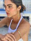 CHAIN TASSEL HOOP EARRINGS new jewelry arrivals, Kendall Conrad   