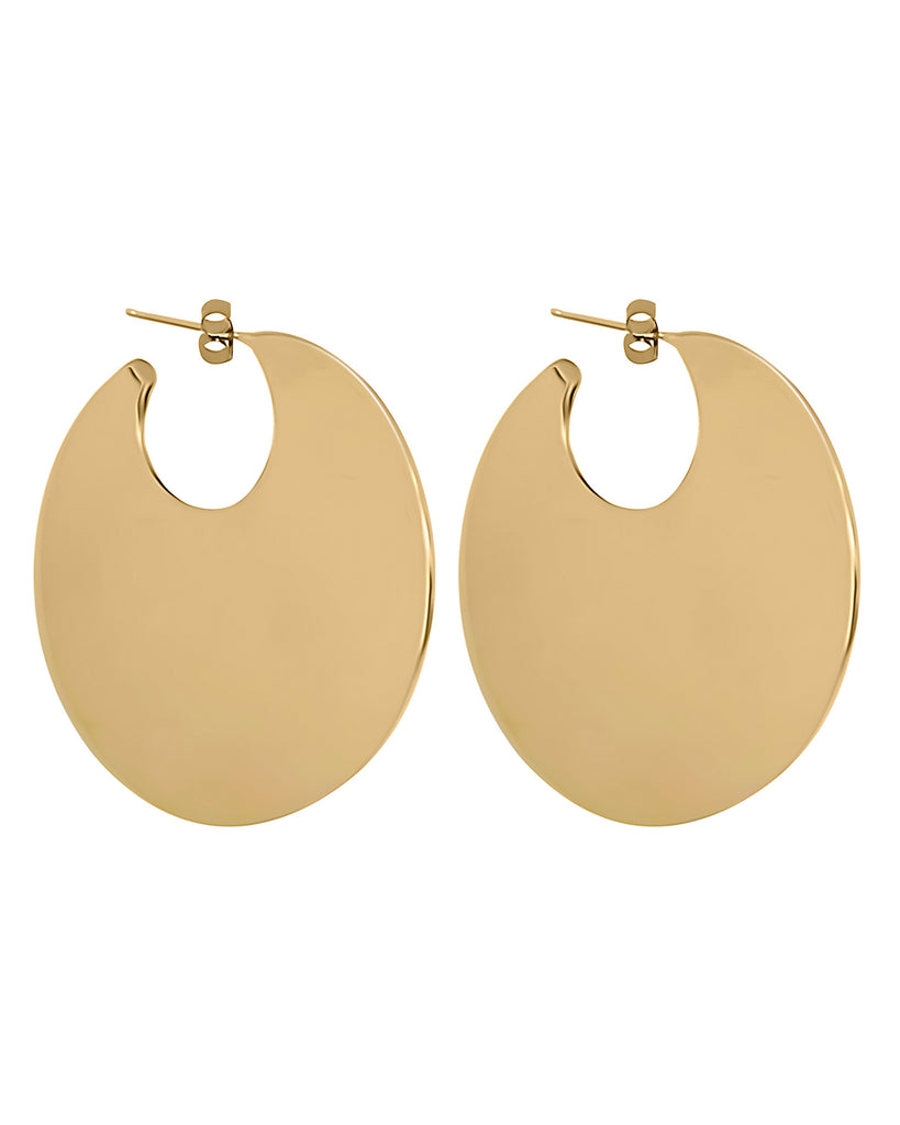 KOUTOUBIA II HOOP EARRINGS new jewelry arrivals, Kendall Conrad Brass  