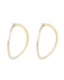MAJA HOOP EARRINGS jewelry, Kendall Conrad Brass  