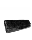 Nº3 CLUTCH in Embossed Black Croco clutch Kendall Conrad   