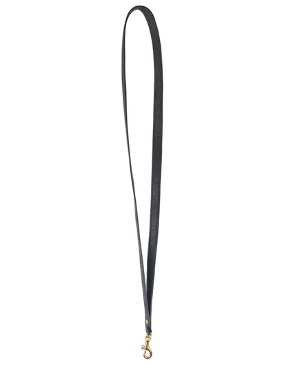 NECK STRAP in Black Napa Leather leather Kendall Conrad   