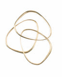 OBLIQUE THIN BANGLE jewelry, Kendall Conrad   