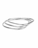 OBLIQUE THIN BANGLE jewelry, Kendall Conrad   