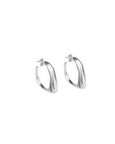 OBLIQUE SMALL HOOP EARRINGS jewelry, Kendall Conrad   
