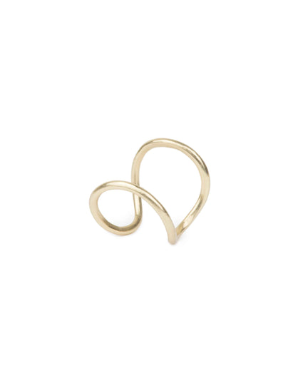 ORIGINS DOUBLE RING CUFF ring Kendall Conrad Brass  