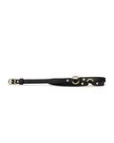 1/2" RING BELT in Black Napa skinny belt Kendall Conrad   