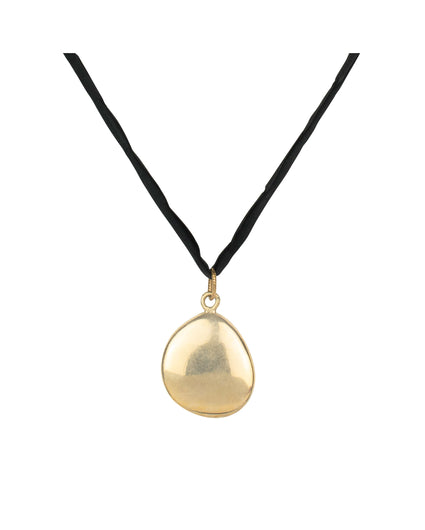 ROCK III PENDANT jewelry, Kendall Conrad Brass Natural Brown 