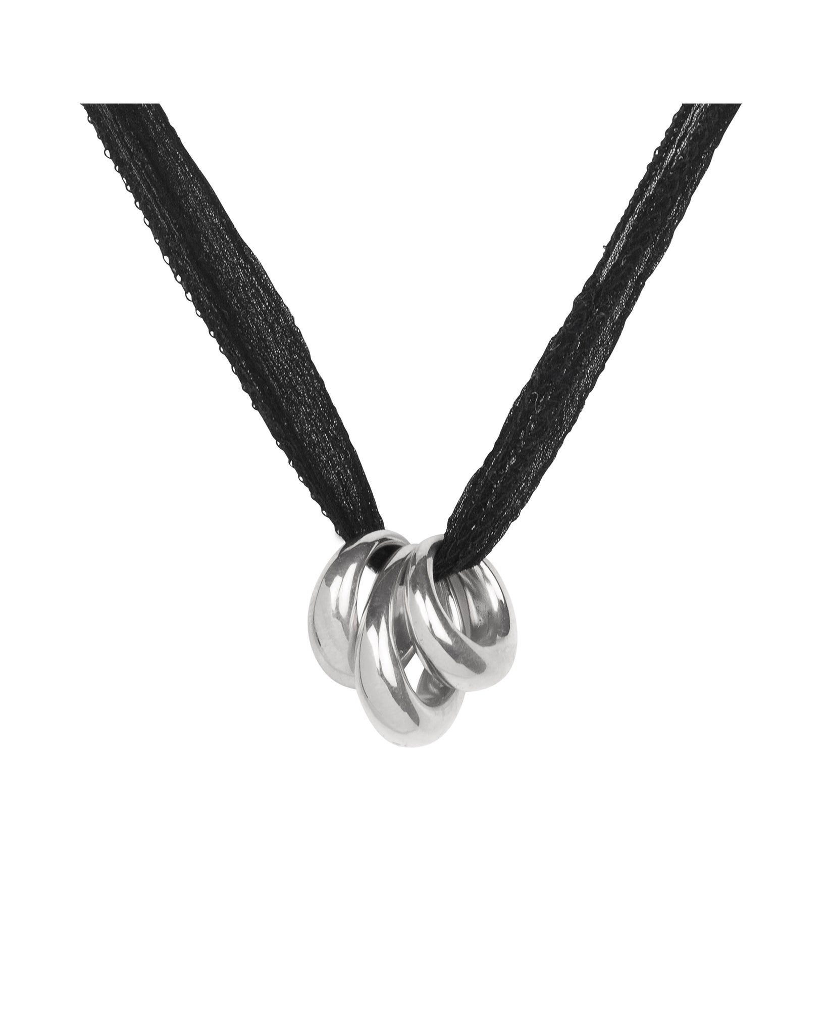 Carvão Large Oval Pendant on Black Cord Necklace – BoTiki Online Store