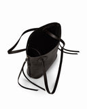 SANCHA BUCKET BAG in Black Napa leather Kendall Conrad   