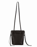 SANCHA BUCKET BAG in Black Napa leather Kendall Conrad   