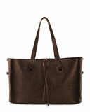 SANCHA EXTRA LARGE TOTE BAG in Umber Napa leather Kendall Conrad   