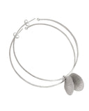 SAND DOLLAR HOOPS jewelry Kendall Conrad Sterling Silver  