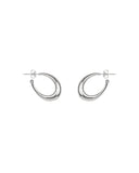 THICK OVAL HOOP EARRINGS jewelry, Kendall Conrad   
