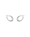 THICK OVAL HOOP EARRINGS jewelry, Kendall Conrad   