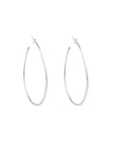 ROUNDED III HOOP EARRINGS jewelry, Kendall Conrad Sterling Silver  