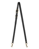 3/4"  SWIVEL CROSSBODY STRAP in Black Napa bag strap Kendall Conrad   