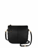 TRIANA CROSSBODY BAG in Black Napa small crossbody bag Kendall Conrad   
