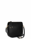 TRIANA CROSSBODY BAG in Black Napa small crossbody bag Kendall Conrad   