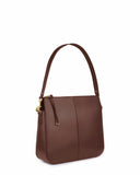 TRIANA MESSENGER BAG in Umber Napa messenger bag Kendall Conrad   