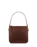 TRIANA MESSENGER BAG in Umber Napa messenger bag Kendall Conrad   