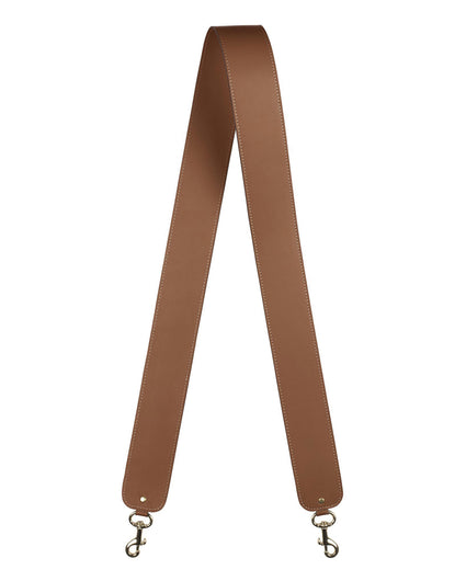 2"  SWIVEL CROSSBODY STRAP in Sienna Napa bag strap Kendall Conrad   
