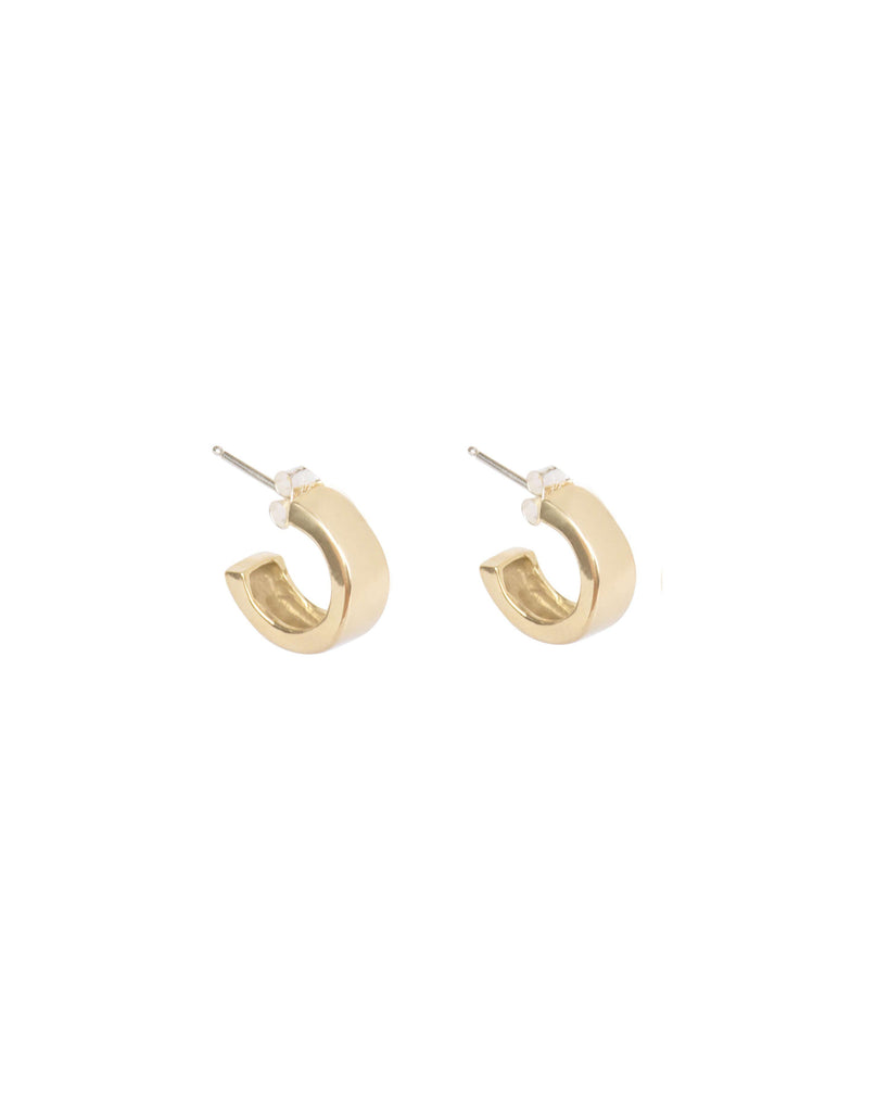 WRAP HOOP EARRINGS jewelry, Kendall Conrad brass  