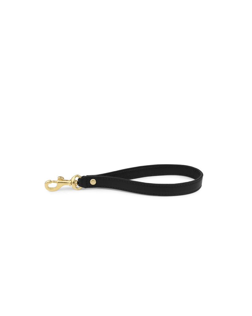 WRIST STRAP in Black Napa leather Kendall Conrad   