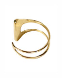 ABANICO II CUFF cuff bracelet Kendall Conrad Gold Plated  