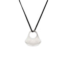 ABANICO PENDANT jewelry, Kendall Conrad Sterling Silver Natural Brown 