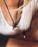 ABANICO PENDANT jewelry, Kendall Conrad   