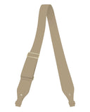 ADJUSTABLE  2" CROSSBODY STRAP in Beige Napa leather strap Kendall Conrad   