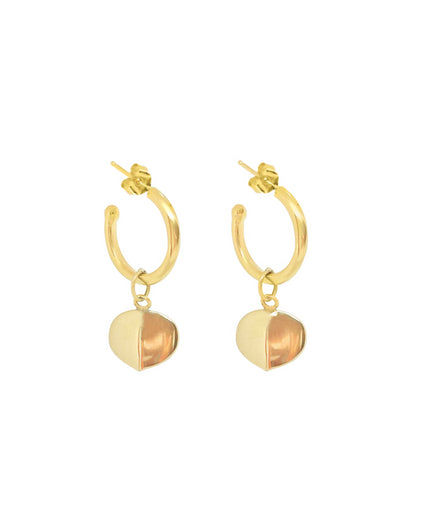 AEONIUM HOOP EARRINGS new jewelry arrivals, Kendall Conrad Gold Plated  