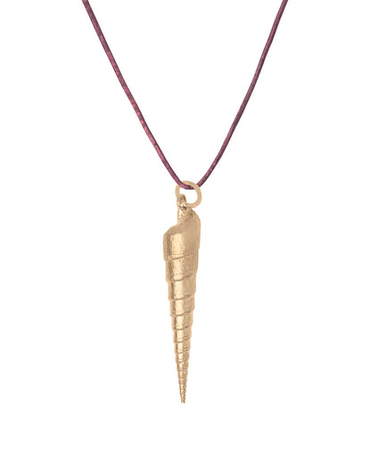 AUGER SHELL PENDANT jewelry, Kendall Conrad   