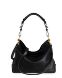 AZUCENA SHOULDER AND CROSSBODY BAG in Black Napa leather bag Kendall Conrad   