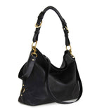 AZUCENA SHOULDER AND CROSSBODY BAG in Black Napa leather bag Kendall Conrad   