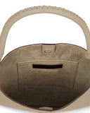 BOLERO FEED BAG in Beige Napa shoulder bag Kendall Conrad   