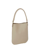 BOLERO FEED BAG in Beige Napa shoulder bag Kendall Conrad   
