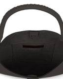 BOLERO FEED BAG in Black Napa shoulder bag Kendall Conrad   
