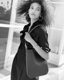 BOLERO FEED BAG in Umber Napa shoulder bag Kendall Conrad   
