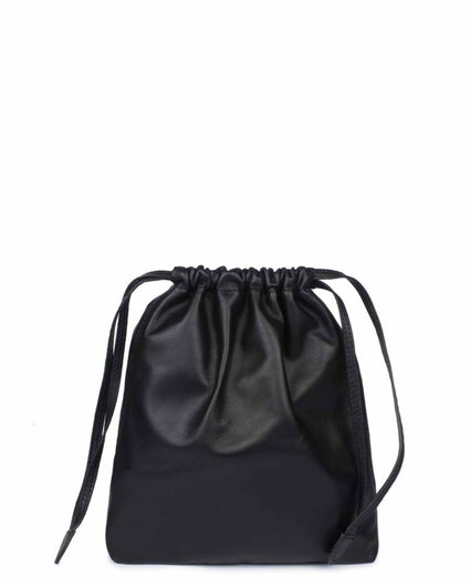 BOLSA POUCH in Black Napa leather pouch Kendall Conrad   
