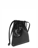BOLSA POUCH in Black Lizard leather pouch Kendall Conrad   