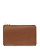 BOLSILLO II ZIP POUCH in Sienna Napa leather case Kendall Conrad   