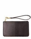 BOLSILLO PHONE WALLET in Chocolate Napa leather case Kendall Conrad   