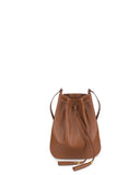 BONITA I DRAWSTRING CROSSBODY BAG in Sienna Napa small bag Kendall Conrad   