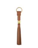 BORLITA KEY CHAIN in Sienna Napa Leather leather keychain Kendall Conrad   